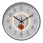 Horloge Murale "Grey Shadow" – Design Minimaliste & Silence Absolu - Vignette | La Belle Horloge