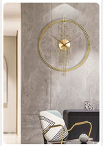 Horloge Murale "Luxury Iron Art" – Design Créatif & Quartz Silencieux - Vignette | La Belle Horloge