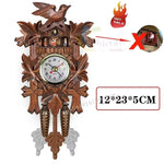 Horloge Murale "Creative Retro Wood Cuckoo" – Design Chalet & Balancier Pendule - Vignette | La Belle Horloge