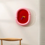 Horloge Murale Arty "Nua" – Design Ovale Acrylique & Style Scandinave - Vignette | La Belle Horloge