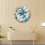 Horloge Murale Tortue Marine – Illustration Océan Carte Nautique Silencieuse - Vignette | La Belle Horloge