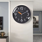 Horloge "Modern Round" – Design Nordique Monochrome & Silence Total - Vignette | La Belle Horloge