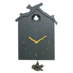 Horloge Coucou "Elegant House" en Bois – Carillon Programmable & Pendule en Aluminium - Vignette | La Belle Horloge