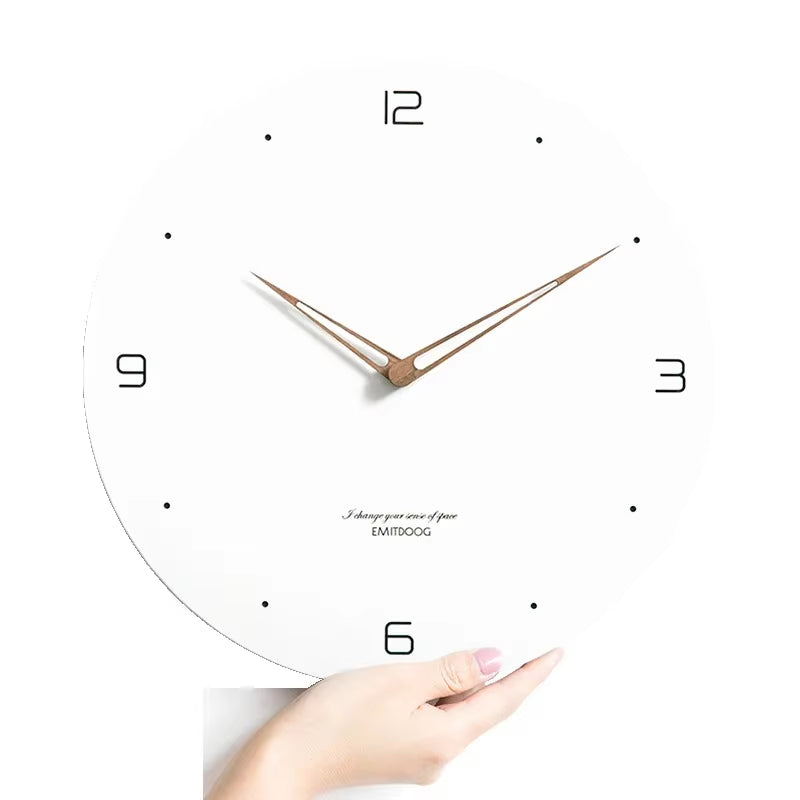 Wall Clock Modern Silent Quartz Nordic Minimalist Large Home Decor Living Room Bedroom Kitchen Living Room Decoration Clock