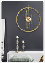 Horloge Murale "Luxury Iron Art" – Design Créatif & Quartz Silencieux - Vignette | La Belle Horloge