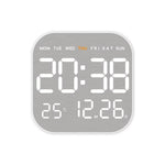 Horloge Digitale Murale Design Métal Brossé – Température et Date - Vignette | La Belle Horloge