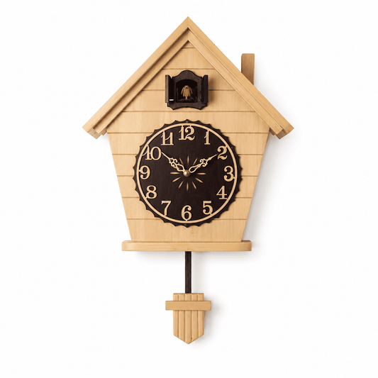 Horloge Coucou « Légende des Bois » – Pastoral & Capteur de Nuit