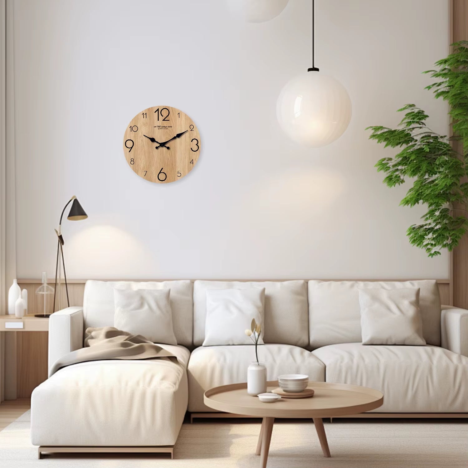Horloge murale en bois au motif texture imitation bois moderne, idéale pour le salon, la chambre, la cuisine ou la décoration intérieure.
Horloge murale à mouvement quartz silencieux, parfaite comme cadeau de fête.
Tailles disponibles : 10 pouces, 12 pouces, 14 pouces, 16 pouces.
(Piles non incluses