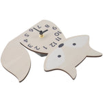 Horloge Murale Renard en Bois Silencieuse – Horloge Décorative Chambre & Salon - Vignette | La Belle Horloge