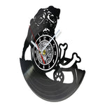 Horloge Vinyle Bouledogue — Déco Murale Amoureux des Chiens - Vignette | La Belle Horloge