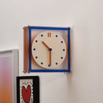 Horloge Murale d'Angle Double Face Design Moderne - Vignette | La Belle Horloge