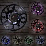 Horloge Murale Vinyle Football — Décoration Disque Vinyle pour Fan de Foot - Vignette | La Belle Horloge