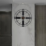 Horloge Murale Géante "Solaris" – Design Scandinave en Fer Forgé - Vignette | La Belle Horloge