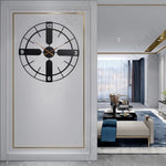 Horloge Murale Géante "Solaris" – Design Scandinave en Fer Forgé - Vignette | La Belle Horloge