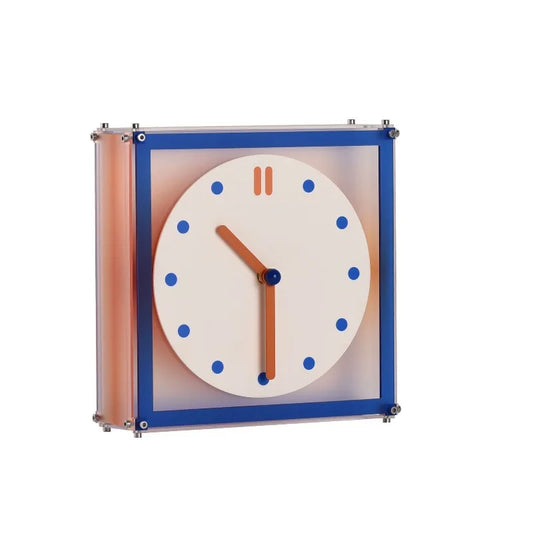 Horloge D'Angle Murale Pour Salon, Horloge Créative Double Face, Horloge Murale Carrée, Nouvelle Décoration Haut De Gamme