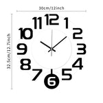 Horloge Pendule "Modern Silent" – Design Artistique & Silencieux - Vignette | La Belle Horloge