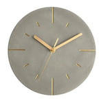 Horloge Murale Style Ciment Nordique – Design Industriel 30cm & Quartz Silencieux - Vignette | La Belle Horloge