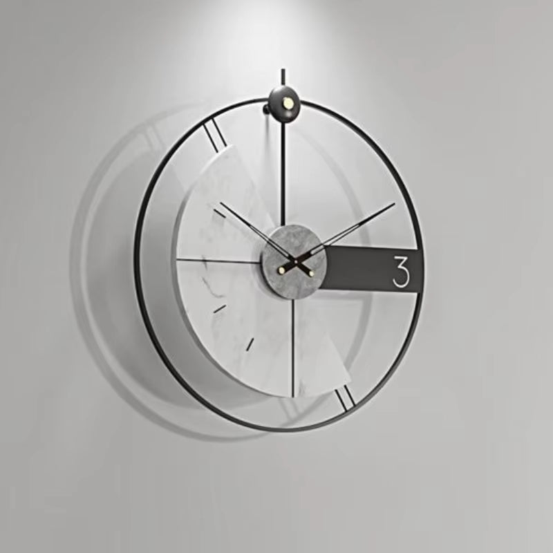 Modern Creative Wall Clocks Bedroom Simple Wall Watch Living Room Luxury Silent Clock Nordic Interior Decoration Accessories