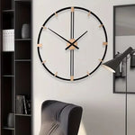 Horloge Murale "Dynastie" – Design Luxe en Fer Forgé & Mouvement Silencieux - Vignette | La Belle Horloge
