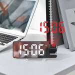 Horloge Digitale à Projection Plafond – Écran Miroir LED et Alarme - Vignette | La Belle Horloge