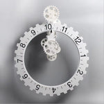 Horloge Murale "Steampunk XL" – Engrenages Rotatifs & Design Industriel - Vignette | La Belle Horloge