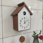 Horloge Coucou « Artisan » – Bois Vintage & Chant Réglable - Vignette | La Belle Horloge