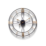 Horloge Murale "Simple & Retro Iron" – Design Industriel Chic & Mouvement Silencieux - Vignette | La Belle Horloge