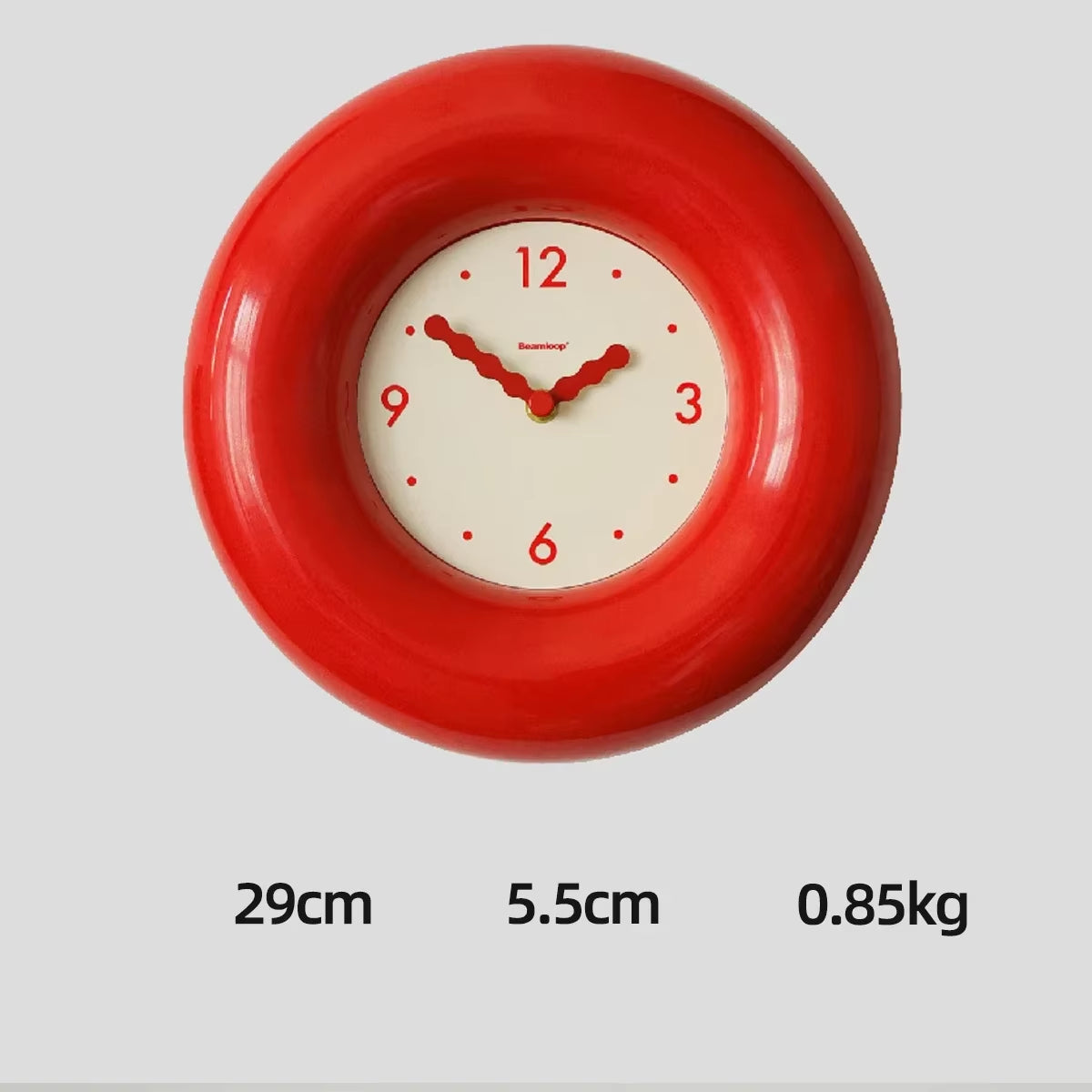 Cream Bubble Silent Wall Clocks,Home Wall Decor,Modern Design Nordic Korean Style Wall Clock,Home Living Room Decor Unique Gifts