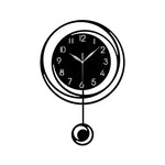 Horloge "Circular Hollow Swinging" – Design Pendulaire & Chic Moderne - Vignette | La Belle Horloge