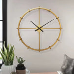 Horloge Murale "Azur Tea" – Design Méditerranéen & Art Créatif Minimaliste - Vignette | La Belle Horloge