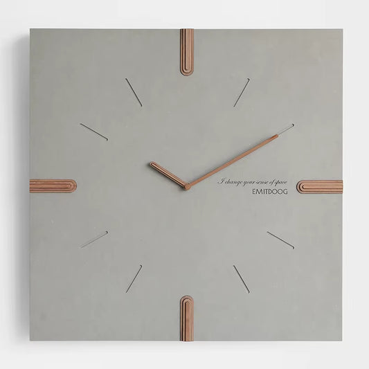 Nordic Creative Wall Clock Modern Minimalist Living Room High-End Wall Clock Stylish and Luxurious Home Decor Reloj Pared FYWC