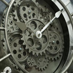Horloge Murale "Industrial Roman Gear" – Chiffres Romains & Design Engrenages Rétro - Vignette | La Belle Horloge