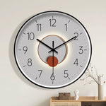 Horloge Murale "Grey Shadow" – Design Minimaliste & Silence Absolu - Vignette | La Belle Horloge
