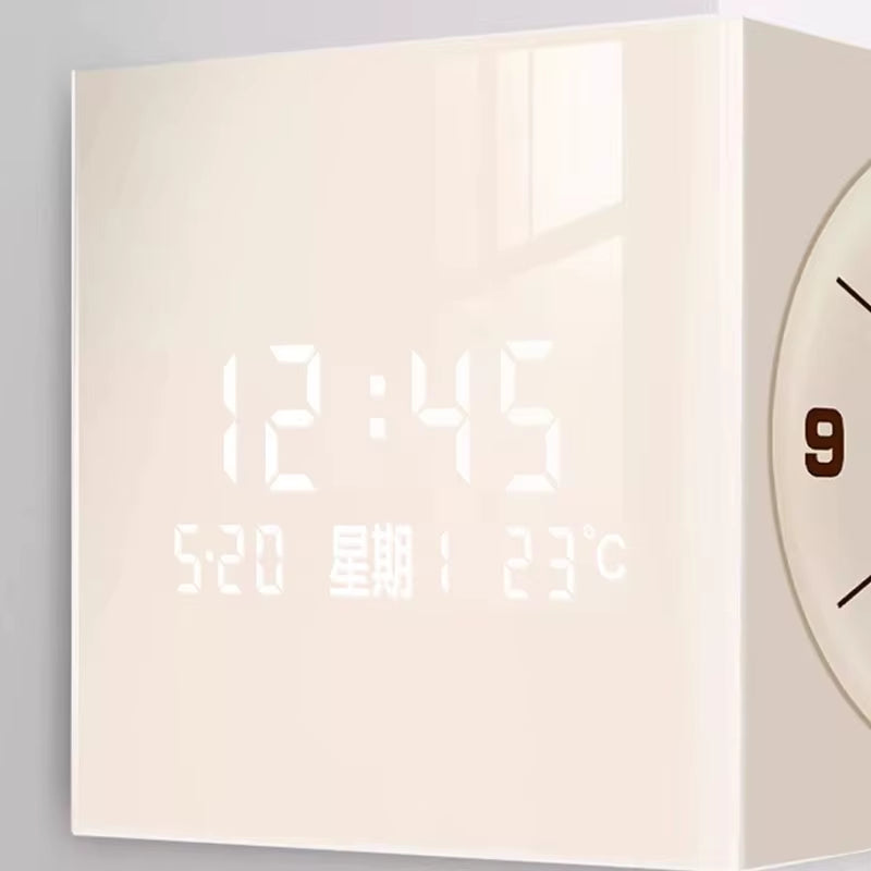 Minimalist Creativity Wall Clocks Large Wall Clocks Living Room Decor Clock Corner Luxury Timepiece Clock Decorate House Design