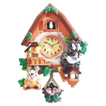 Cuckoo Wall Clocks with Timer Resin Clock Function Digital Decorative Wall Clock with Sounds for Home Kids Living Room Decor - Vignette | La Belle Horloge