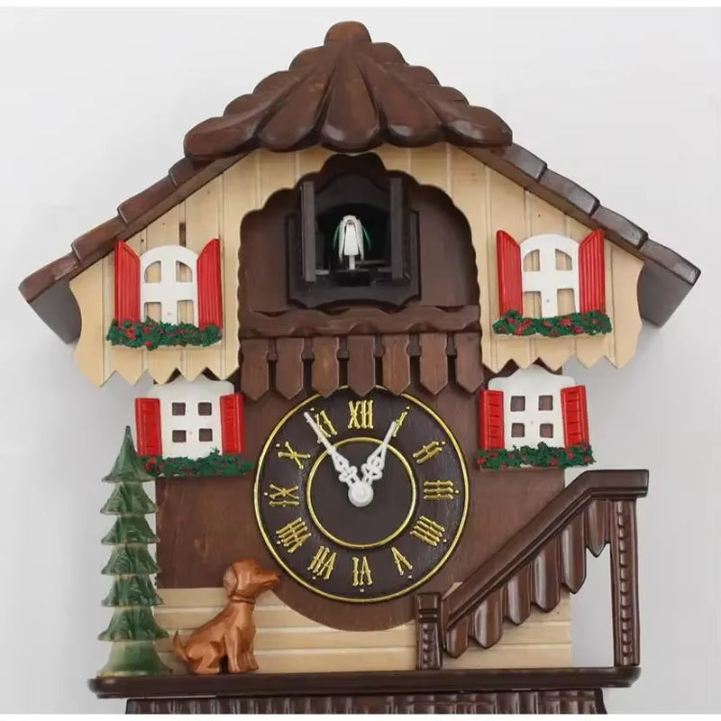 Black Forest Cuckoo Clock European Pastoral 'S Room Cuckoo Wall Clock