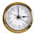 Horloge Marine "Amiral" – Boîtier en Cuivre & Style Station Météo Vintage - Vignette | La Belle Horloge
