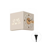 Horloge Murale d'Angle "Minimalist Creativity" – Design de Luxe & Silence Absolu - Vignette | La Belle Horloge