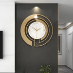 Horloge "Nordic Light Luxury" – Design Métal Chic & Style Hôtel - Vignette | La Belle Horloge
