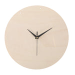 Horloge Murale Noire en Bois Aiguilles Cuivrées – Minimaliste Scandinave Silencieuse - Vignette | La Belle Horloge
