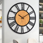 Horloge Murale Géante 40 cm – Chiffres Romains 3D & Design Industriel Rétro - Vignette | La Belle Horloge
