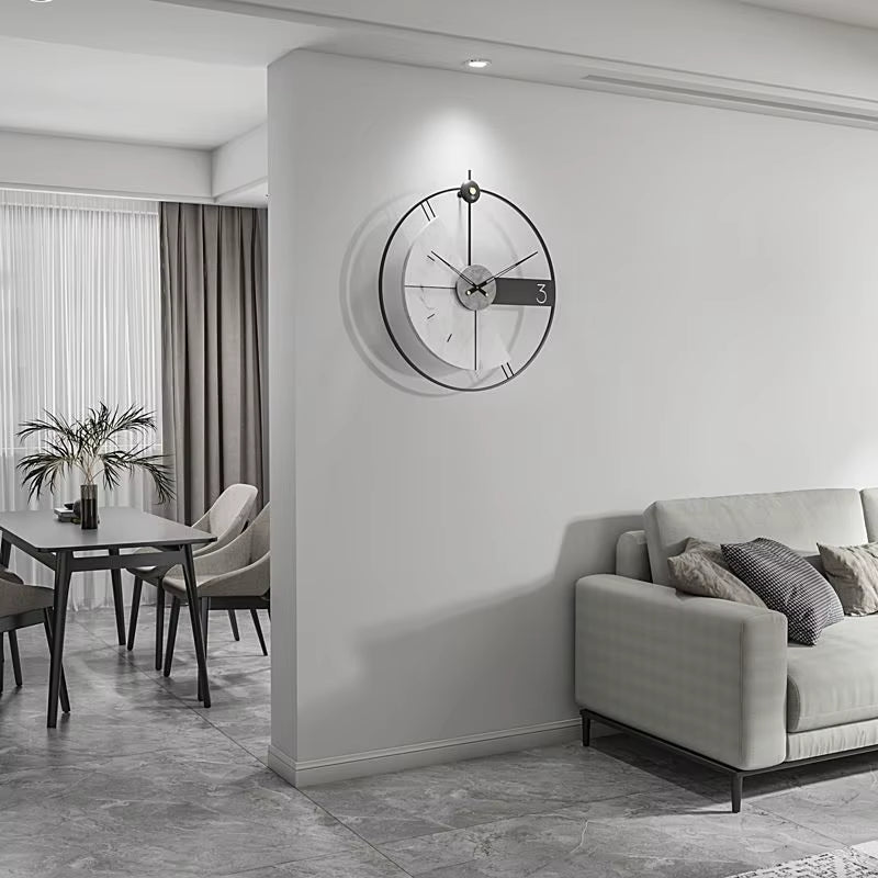Modern Creative Wall Clocks Bedroom Simple Wall Watch Living Room Luxury Silent Clock Nordic Interior Decoration Accessories