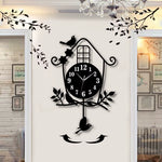 Horloge Murale Chat avec Queue Pendulaire – Design Kawaii & Mouvement Silencieux - Vignette | La Belle Horloge