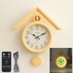 Horloge Coucou "Luminous Luxury" – Éclairage LED Réglable & Design - Vignette | La Belle Horloge