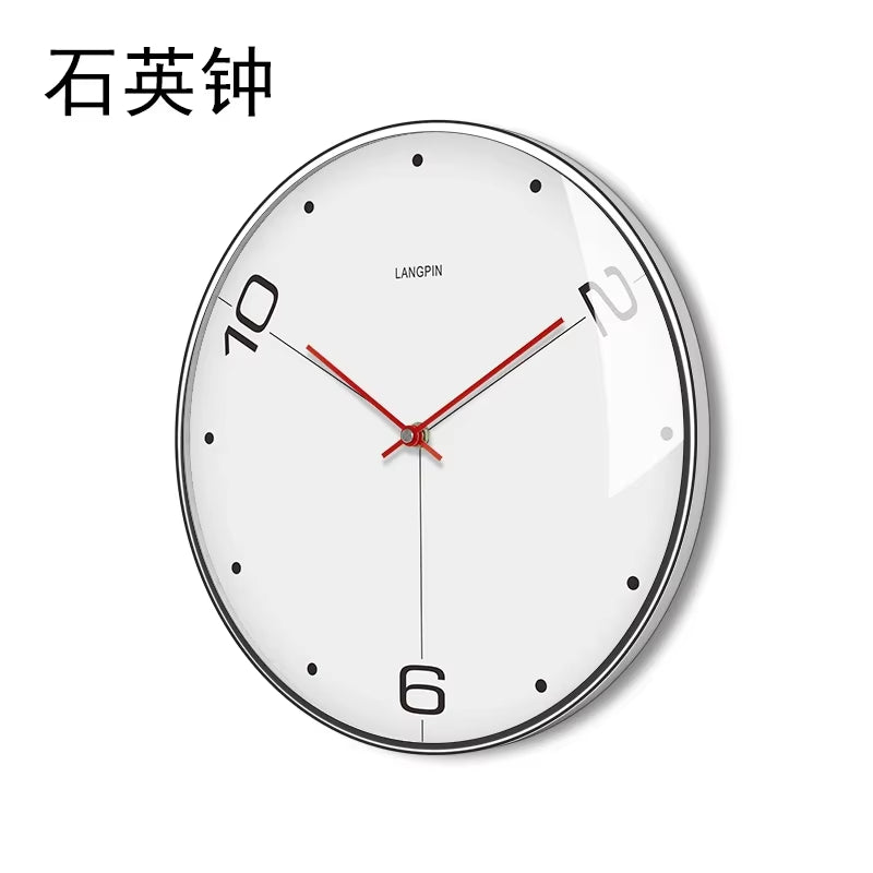 Nordic Large Wall Clock Modern Design Living Room Bedroom Office Metal Clocks Wall Watch Klokken Wandklokken Home Decor FZ116