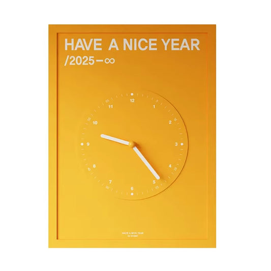 Creative Decor Wall Clock Modern Living Room Decoration Wall-Mounted Mute Light Luxury Silent Clocks 30X40Cm Home Office Gifts