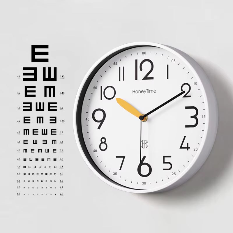 2025New 10/12 Inch Nordic Simple Wall Clock Living Room Home Decoration Silent Fashion Hanging Watch Modern Creative Quartzclock