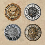 Horloge Murale Engrenages Mobiles Silencieuse – Style Steampunk Chiffres Romains - Vignette | La Belle Horloge