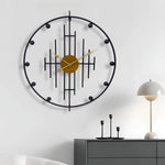 Horloge Murale "Sputnik" – Design Minimaliste en Fer & Ornement Scandinave - Vignette | La Belle Horloge