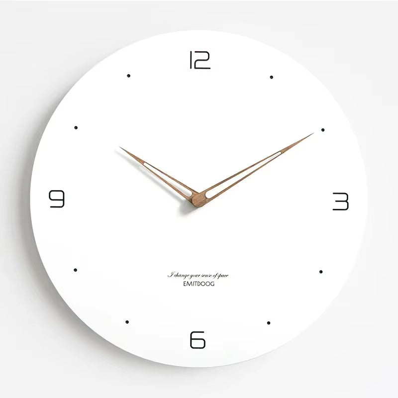 Wall Clock Modern Silent Quartz Nordic Minimalist Large Home Decor Living Room Bedroom Kitchen Living Room Decoration Clock